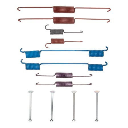 Dynamic Friction Co Drum Brake Hardware Kit, Rear 370-03005